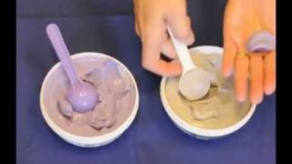 Fabricating a silicone matrix
