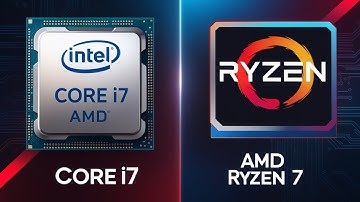 Intel Core i7 vs AMD Ryzen 7 | Which CPU Is Better? | AMD Ryzen 7 vs Intel Core i7 Comparison