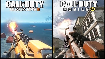 Call Of Duty Mobile vs Call Of Duty Black Ops Series | ALL SPECIAL ABILITIES Full Comparison!!