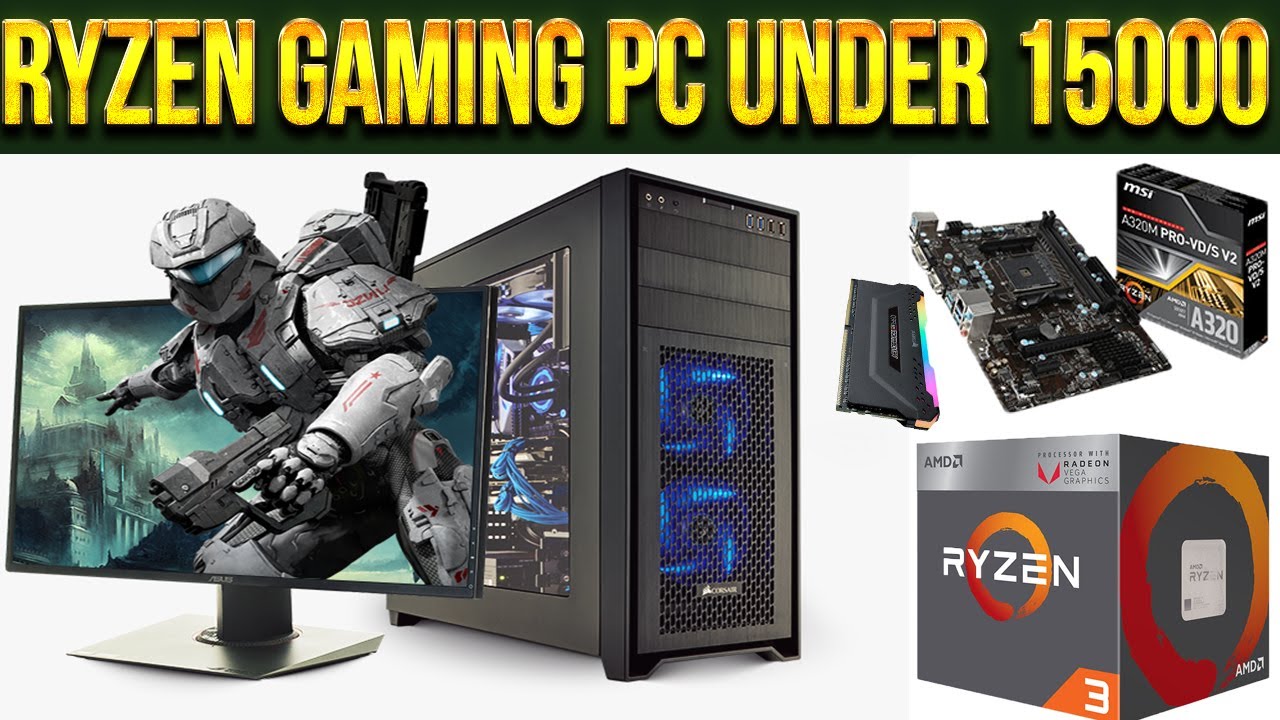 Best Gaming Pc Build Under Rs Gaming Pc Build Ryzen Pc Build Under 1080p Game Youtube