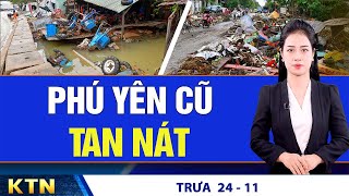 NOON 11/24: Hydropower plant in Dong Nai spills water without warning, causing deep flooding; Tha...