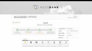 ACH in eBanking for Businesses by FPS GOLD