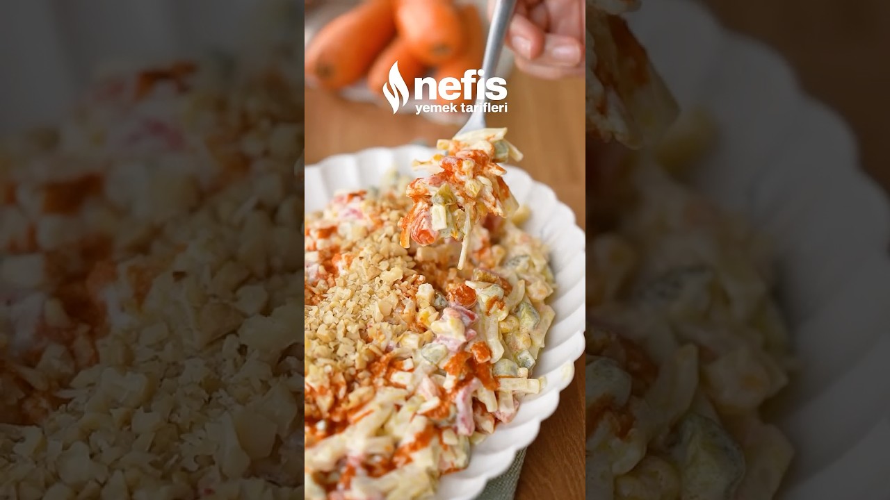 Erişteli Havuçlu Salata Tarifi 😍✨ #nefisyemektarifleri #işbirliği Erişteli Havuçlu Salata Tarifi 😍✨ #nefisyemektarifleri #işbirliği