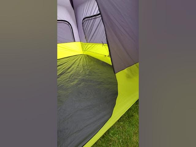 Coleman 10 Person Tent from Costco Review in High Winds at Padre Island  National Seashore 