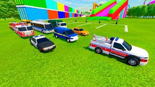 TRANSPORTING FORD POLICE,VOLKSWAGEN POLICE TO GARAGE - FARMING SIMULATOR 22 #1 by PONIJAN FARM 41 views 4 weeks ago 12 minutes, 27 seconds