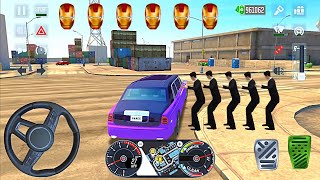 럭셔리 리무진 야간 자동차 사고 VIP 클라이언트 운전 - Taxi Sim 2022 Evolution Cab Simulator 게임 플레이 screenshot 5