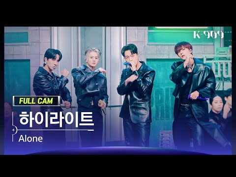[909 직캠 4K] 하이라이트 풀캠 'Alone' (HIGHLIGHT FullCam) | @JTBC K-909 221112