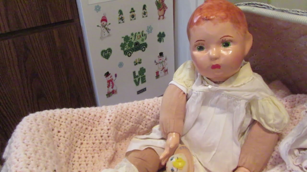 Кукла-младенец Horsman 1923 года — сломанная кукла.