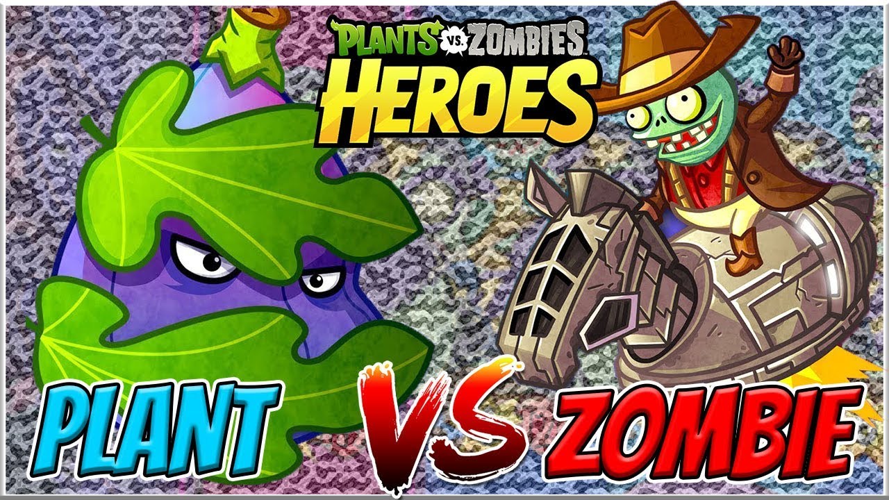 Transfiguration vs Space Cowboy - Plants vs Zombies Heroes Gameplay