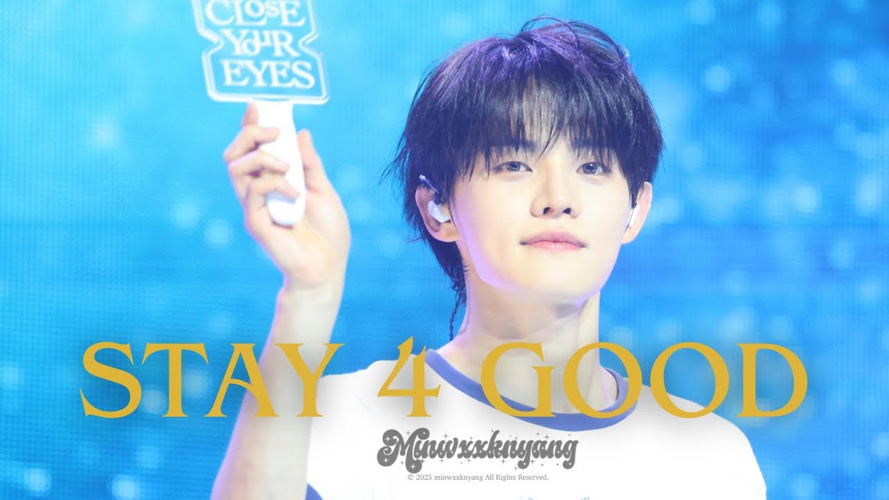 [4K] 250525 ‘Stay 4 Good’ 전민욱 직캠(JEONMINWOOK FANCAM)│ 1ST FANMEETING [CLOSER MOMENTS] IN SEOU