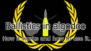 Ballistics in Algodoo - How to make bullets!