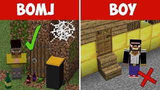 🍾UYLAR JANGI BOMJ VS BOY KIM YUTADI? | Bomj Hayoti #3 | Minecraft Uzbekcha| #ReDerp