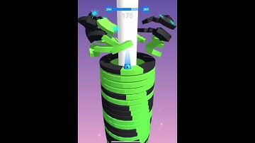 Stack Ball 3D Level 204 Gameplay (iOS,Andriod) #shorts