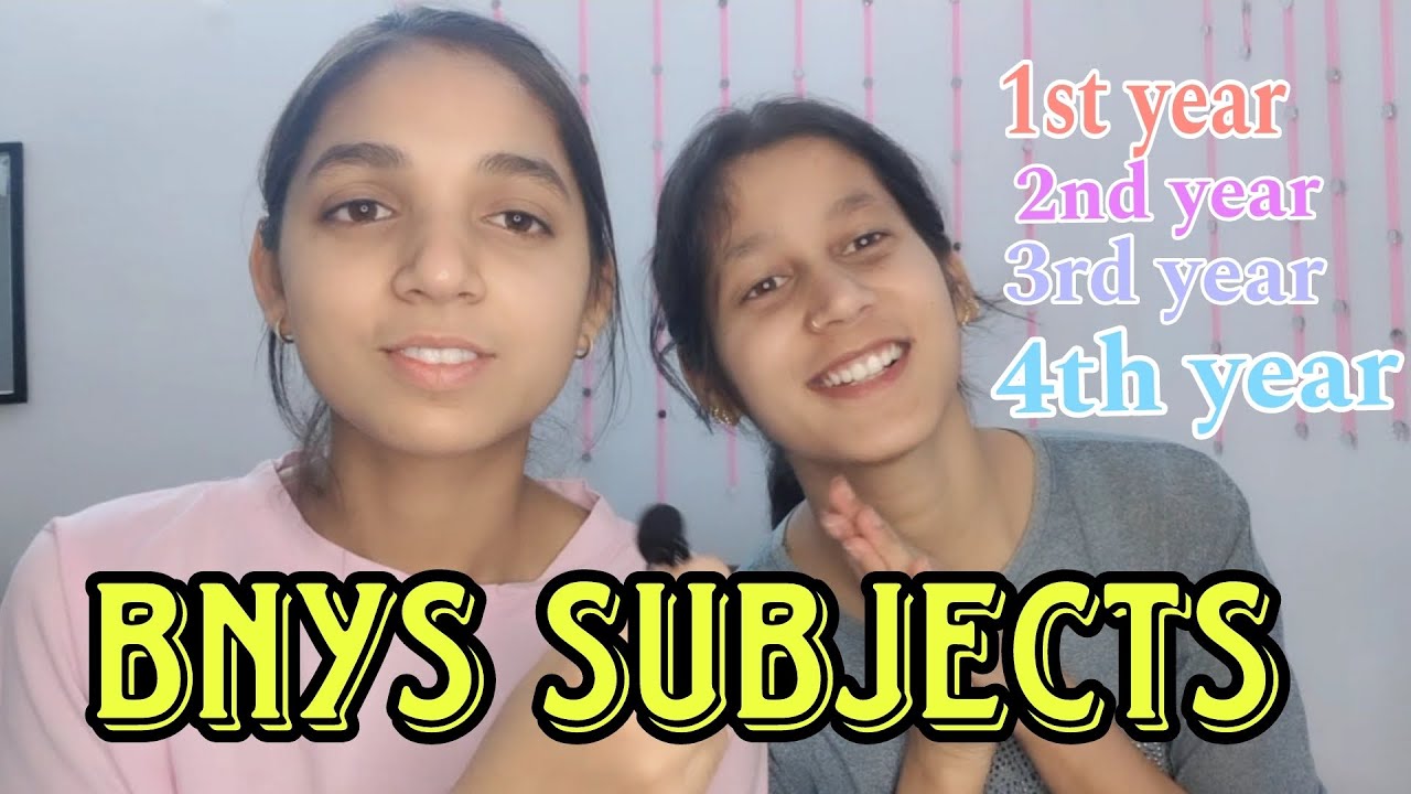 Bnys course details//Subjects of bnys from 1st year to 4th year//Anatomy, physiology,obs&gynae,etc..