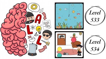 Brain Test All Star : Level 533 , 534 – How to Solve? (Walkthrough)