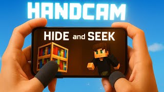 🎮 HANDCAM в Minecraft PE / THE HIVE — Играю в Hide and Seek (Прятки блоками) на iPhone 13 Pro!
