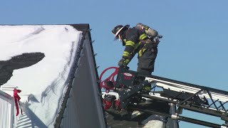 Crews respond to 4-alarm hotel fire in Salem