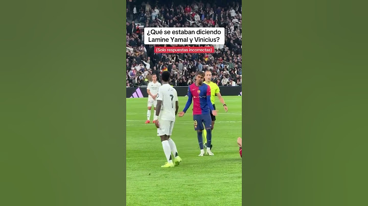 Heated comments between Vini jr & Lamine Yamal😤 #football #viniciusjr #lamineyamal