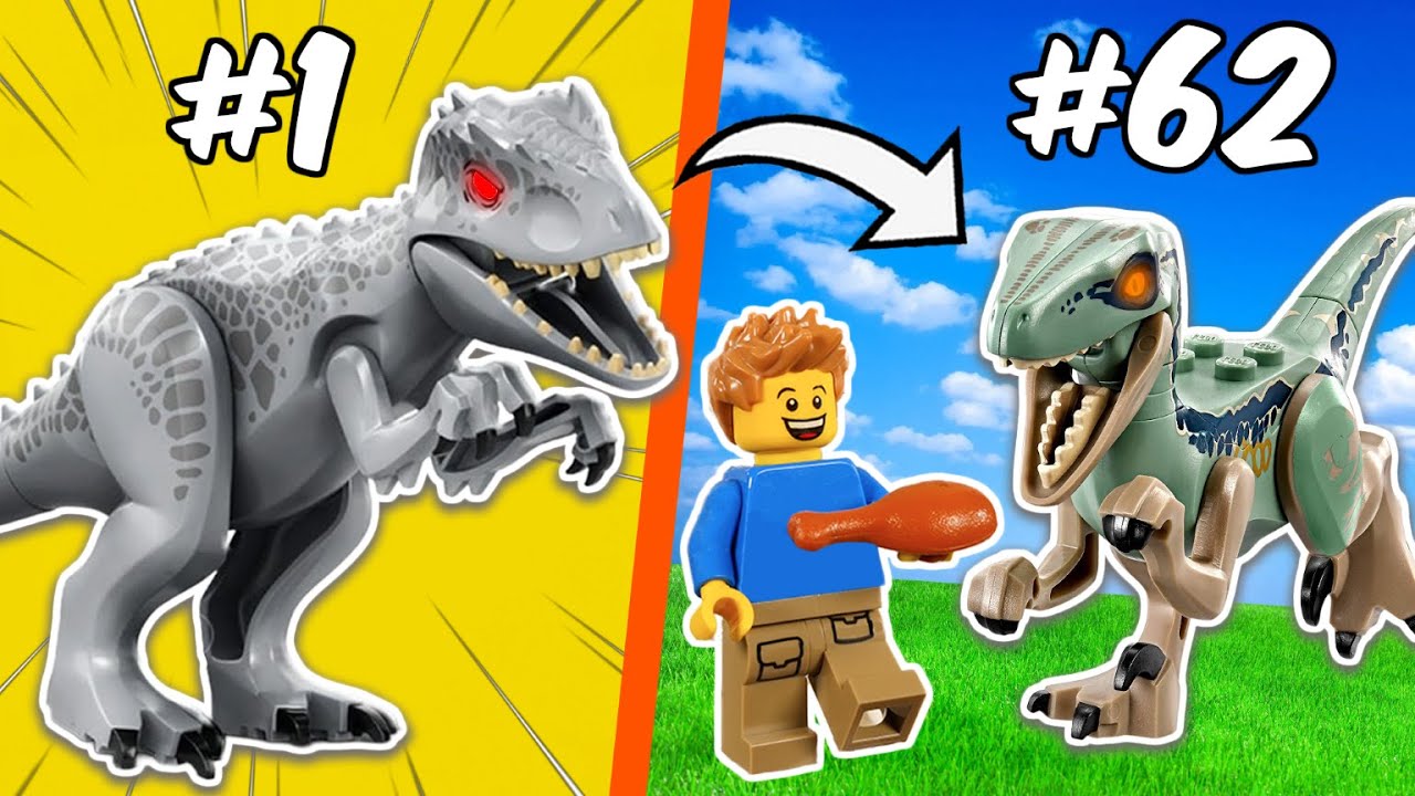 I Built a LEGO Dinosaur Zoo…