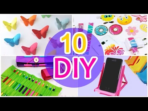 5 Minute Crafts To Do When You're BORED! 10 Quick And Easy DIY Ideas! Amazing DIYs & Craft Hacks!