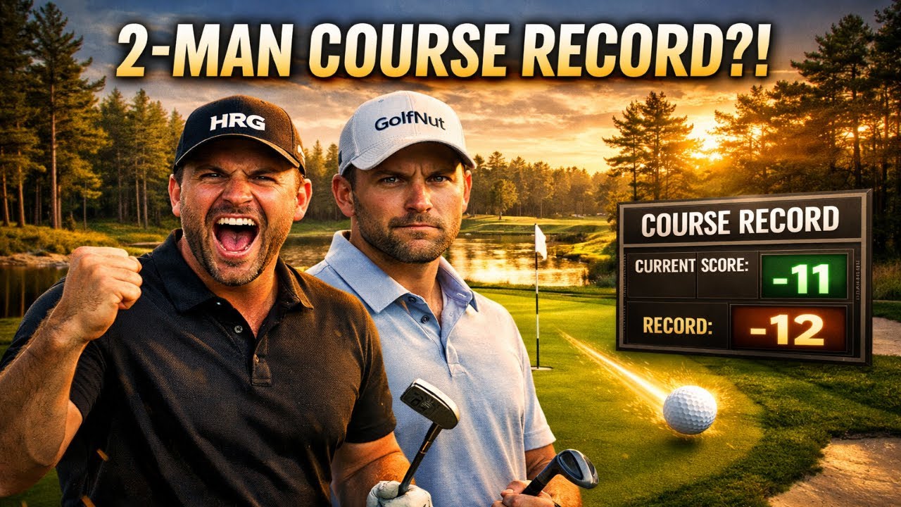 2-Man Course Record Attempt | Sandy Pines Golf Club w/ GolfNut