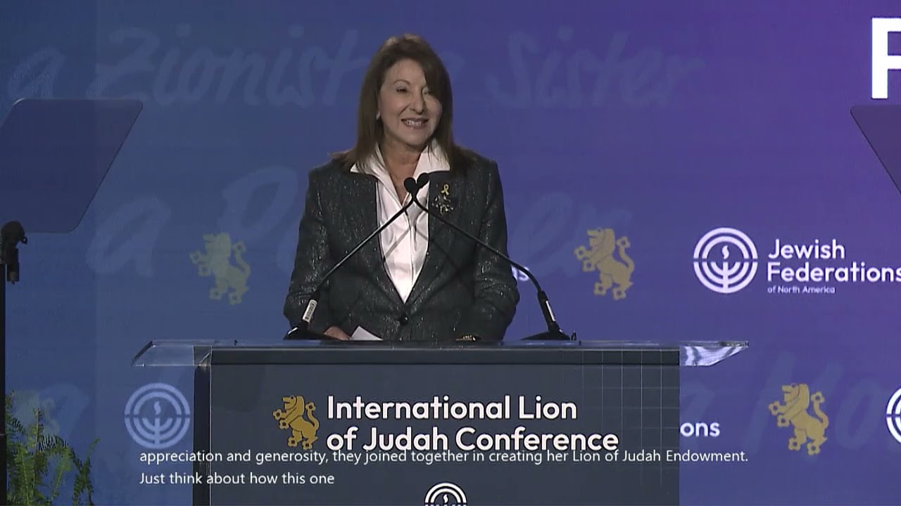 13. 2025 International Lion of Judah Conference:  Iris Kraemer