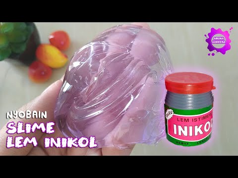 Cara Membuat Slime Tanpa Slime Aktivator Pakai Lem Erokol dan Minyak Kayu Putih Bahan Yang digunakan. 