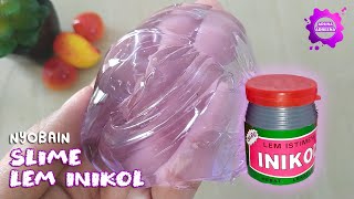 Cara membuat slime dari lem povinal dan minyak kayu putih