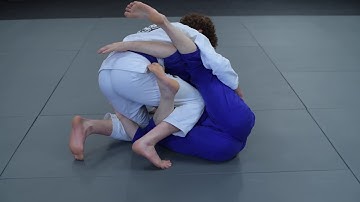 Knee Shield Half Guard - Entering the Underhook vs 1 Leg Up