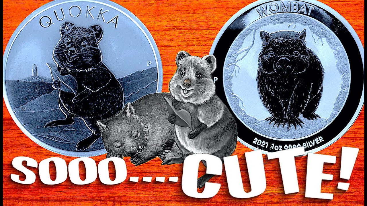 First releases! ... Perth Mint Quokka & Wombat silver coins 