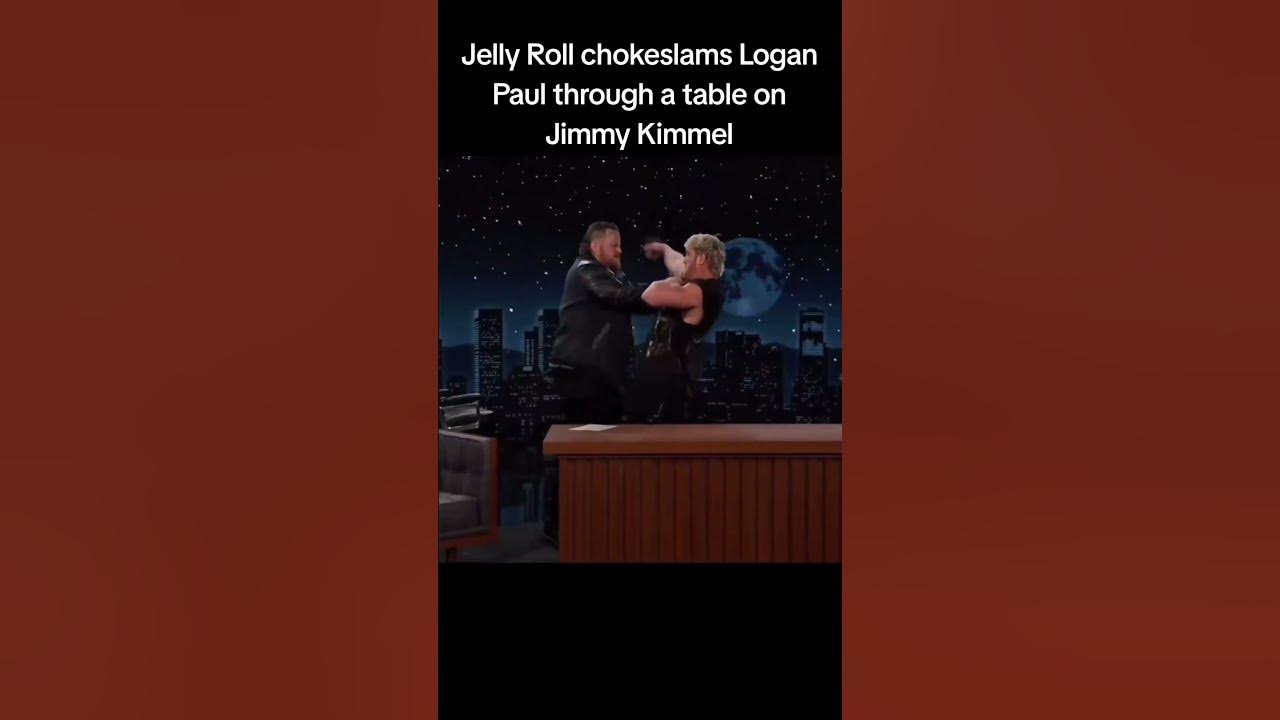 Jelly Roll and Logan Paul WWE Jelly Roll and Logan Paul WWE