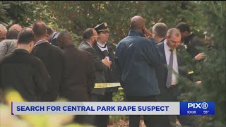 Police still searching for Central Park rape suspect