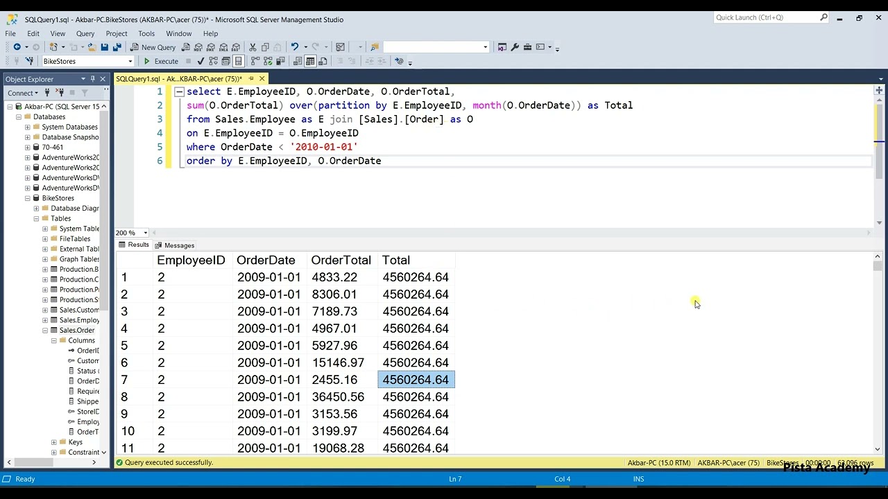 آموزش T-SQL - جلسه شصت و دو