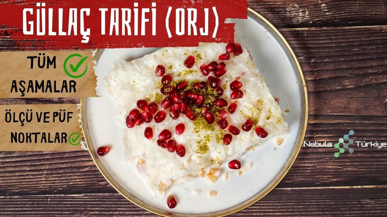 Güllaç Tarifi: Kolay ve Pratik Güllaç Yapımı | Detaylı Adım Adım Rehber | Tatlı Tarifleri