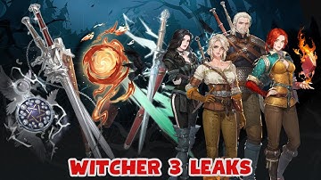WITCHER 3 COLLAB LEAKS [SWORD OF CONVALLARIA]