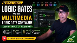 Amazing Logic Gates Design Software For O/L & A/L Students