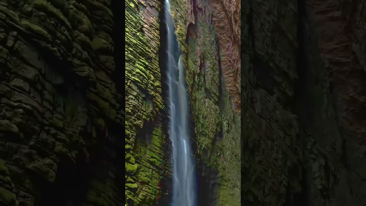 The Most Breathtaking Secret Canyon on Earth 🌍💦..