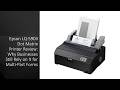 Epson LQ-590II Dot Matrix Printer Review: Why Businesses Still Rely on It for Multi-Part Forms