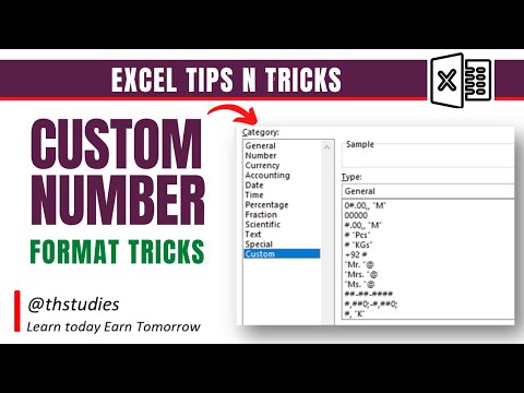 Custom Number Formatting