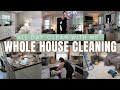 All day whole house clean with me | Major cleaning motivation | satisfying before and afters !