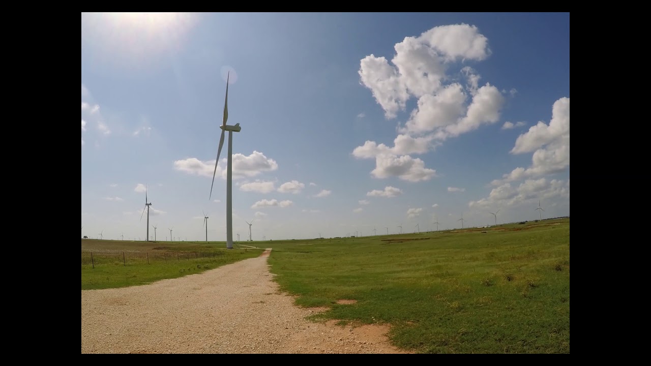 Oklahoma Wind Turbines Timelapse YouTube