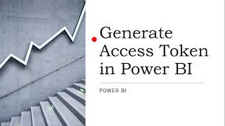 generating access token in power bi using client credential flow