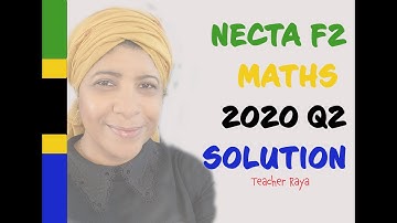 NECTA FORM 2 MATH PAST PAPER 2020 QUESTION 2 - FRACTIONS, %AGES AND RECURRING  DECIMALS
