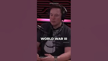 Can We Build A Civilization On Mars Before World War 3 ? w/ Elon Musk #shorts #joerogan #elonmusk