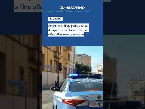 Video Si finge padre e tenta di rapire un bambino di 8 anni a fine allenamento: arrestato 30enne