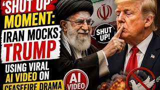 Shut Up’ Moment: Iran Mocks Trump Using Viral AI Video on Ceasefire Drama