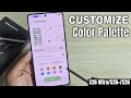 how to change color palette in Samsung Galaxy S26 Ultra/S26+