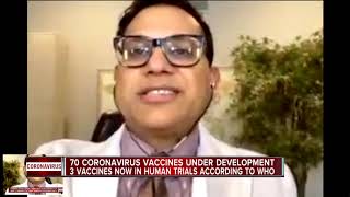 Ask Dr. Nandi: 70 coronavirus vaccines are under development, with 3 in human trials, WHO says