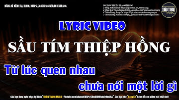 Sầu Tím Thiệp Hồng - Thiên Trang, Tuấn Vũ | Tác Giả: Minh Kỳ