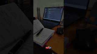 Study &amp; Code With Me ✨ | Aesthetic Workspace Status #developer #motivation #shortsfeed #study #short